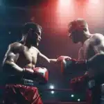 boxeurs en combat