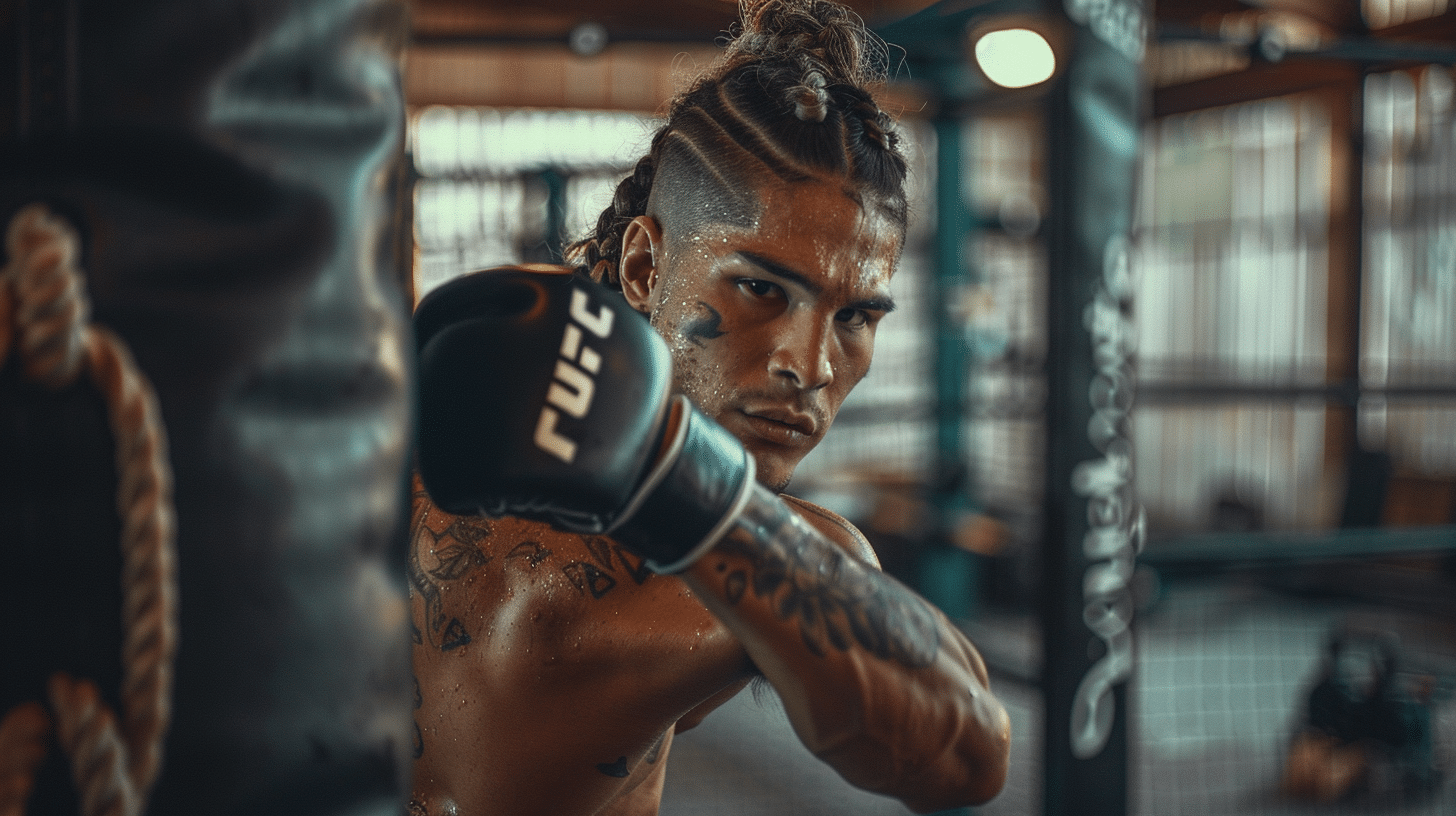 Champion im französischen Boxen