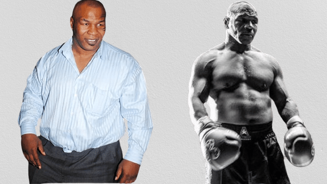 mike tyson weight