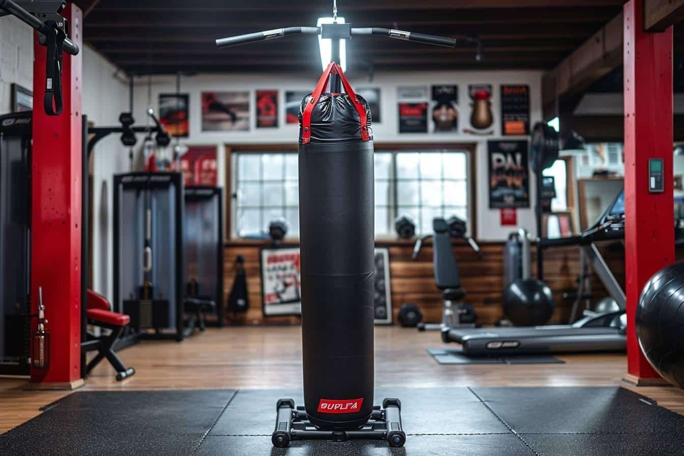 SELEWARE Gancio Per Sacco Da Boxe A Trave – Acciaio Massiccio Con Girevole 360°, Portata 500 Kg
