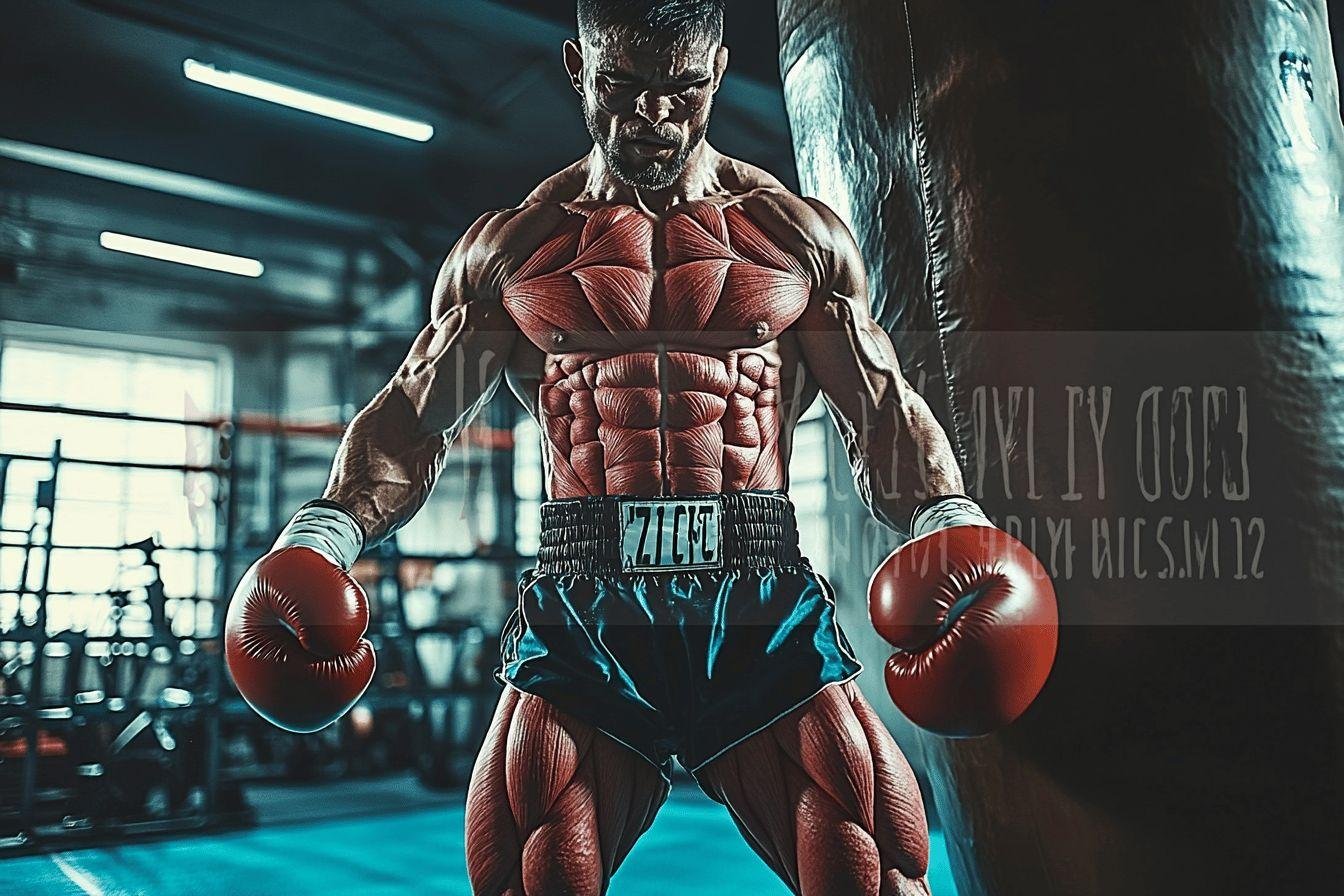 Quels muscles travaillent le plus pendant un entraînement de boxe : anatomie complète